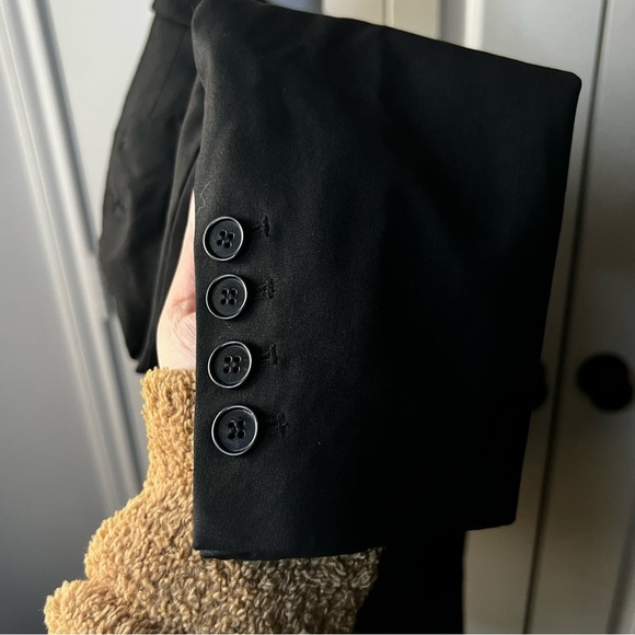 Theory Black Wool Blazer 8 - Picture 4 of 8
